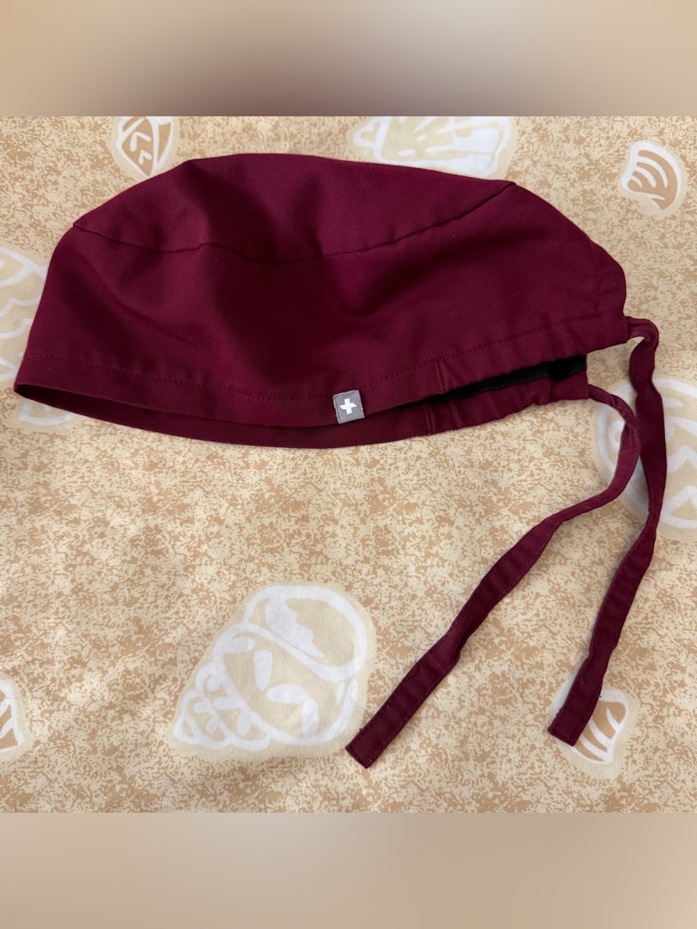 FIGS Modern Classic Scrub Cap Burgundy 3320